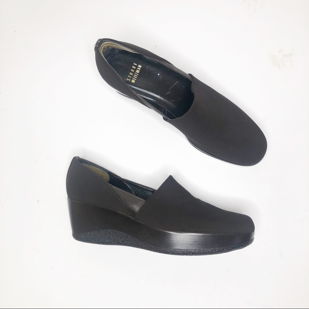 Stuart Weitzman loafer style dress shoes